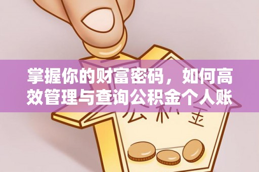 杭州掌握你的财富密码，如何高效管理与查询公积金个人账户信息