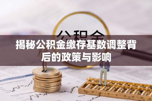 杭州揭秘公积金缴存基数调整背后的政策与影响
