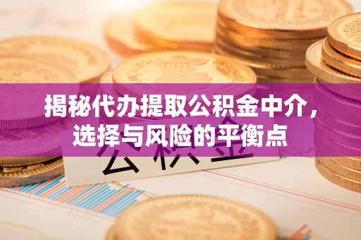 杭州揭秘代办提取公积金中介，选择与风险的平衡点